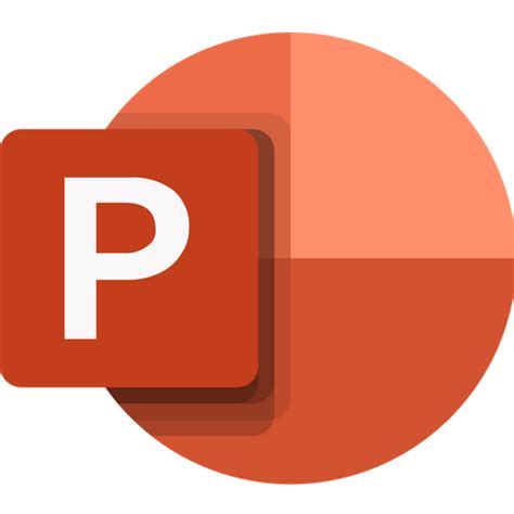 Microsoft powerpoint Icon - Download in Flat Style