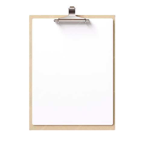 Blank Paper Note With Clip Isolated, Blank, Brown, Business PNG Transparent Image and Clipart ...