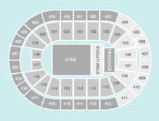 O2 Arena Prague - Seating Plan