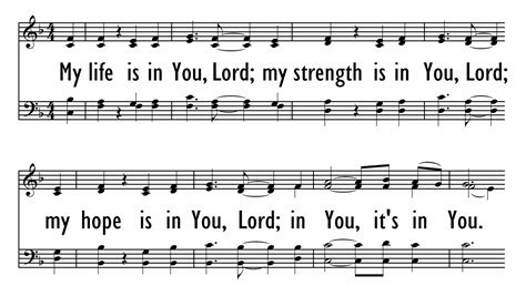 MY LIFE IS IN YOU, LORD | Digital Songs & Hymns