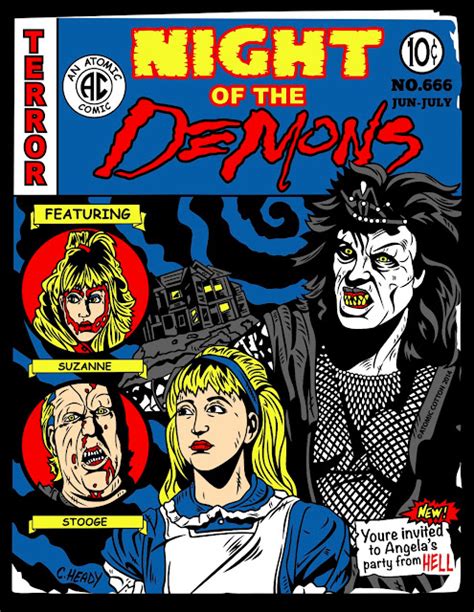 The Horrors of Halloween: NIGHT OF THE DEMONS (1988) Artwork / Posters