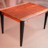 Solid Bubinga Dining Table with Classic Base