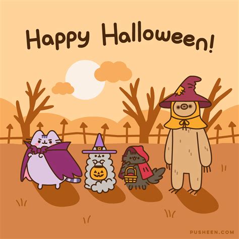 Pusheen : Happy Halloween!