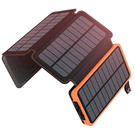 Solar Powerbank mit 25000mAh mAh Kapazität zum günstigen Preis