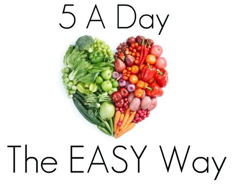 Free Printable: How To Get Kids To Eat 5 A Day Easily