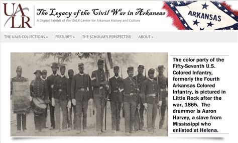 Legacy of the Civil War in Arkansas – UA at Little Rock Collections and ...