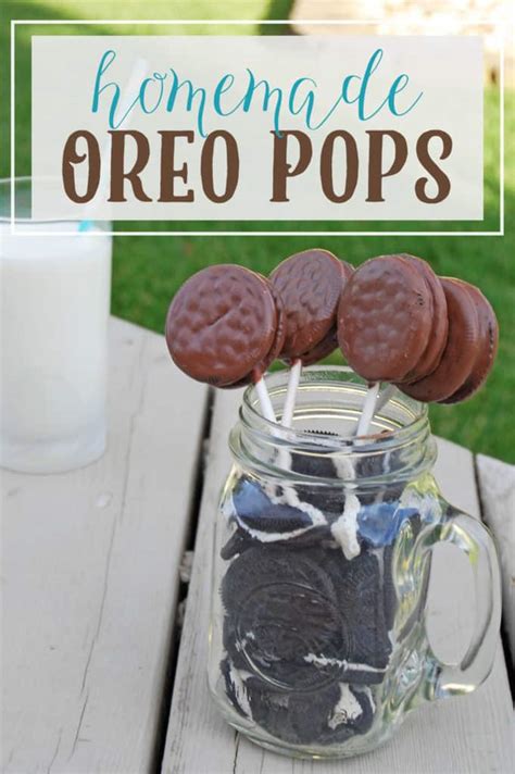 No Bake Oreo Pops