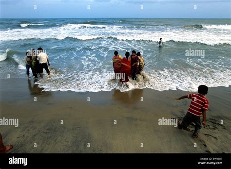 Tourists at marina beach in Madras Chennai ; Tamil Nadu ; India Stock ...