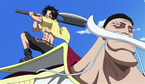 Ace and Whitebeard | One piece comic, One piece pictures, One piece funny