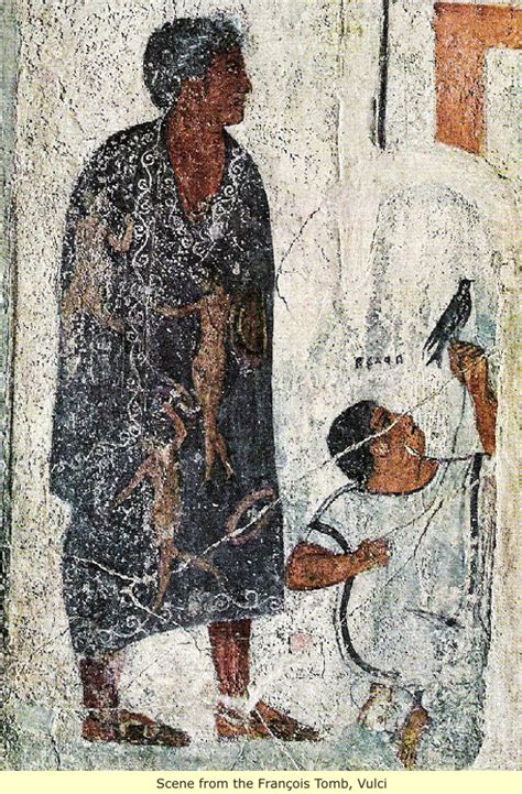 Etruscan Tomb Paintings: Ancient Man and His First Civilizations