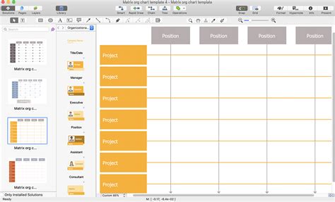 Create a Matrix Organizational Chart | ConceptDraw HelpDesk