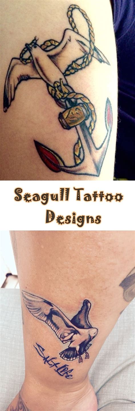 30 Cool Seagull Tattoo With Meaning and Designs Ideas