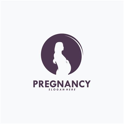 Pregnancy Logo Design Vector Template 11154877 Vector Art at Vecteezy