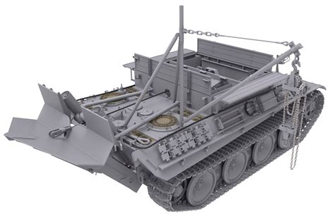 1/35 Bergepanther Ausf.G coming soon! + NEW 3D renders – toylandhobbymodelingmagazine