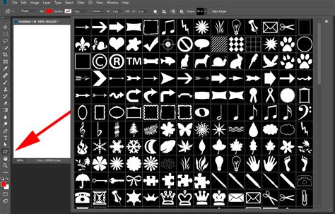 Custom shapes for photoshop free download