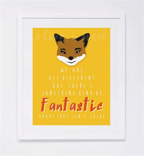 Fantastic Mr. Fox Quote Printable