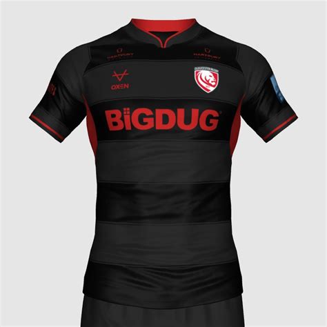 Gloucester Rugby Away Kit - FIFA 23 Kit Creator Showcase