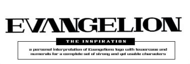 Evangelion | FontStruct