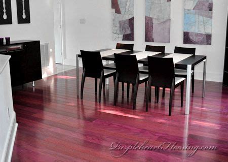 Purpleheart Flooring | Home, Wood floors wide plank, Wood floors