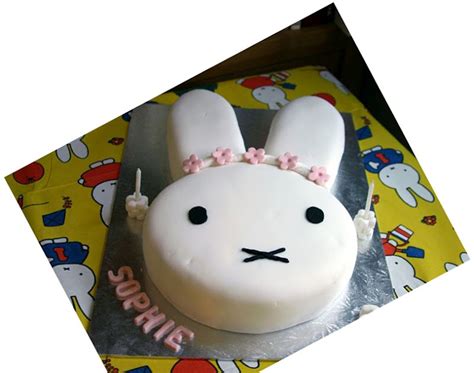 Snowballs in Summer: Miffy cake (or where is all began)