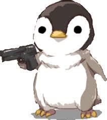 gun penguin Blank Template - Imgflip