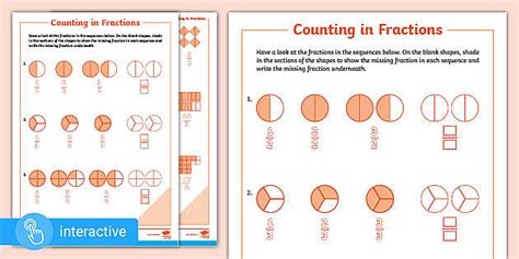 👉 Digital PDF Y3 White Rose Maths Count in Fractions Revision