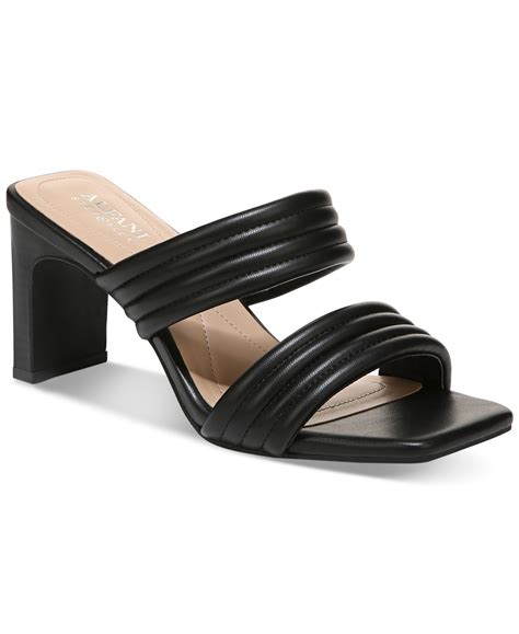 Alfani Women's Coreena Square-Heel Dress Sandals, Created for Macy's ...