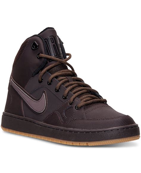 Lyst - Nike Men's Son Of Force Mid Winter Casual Sneakers From Finish ...