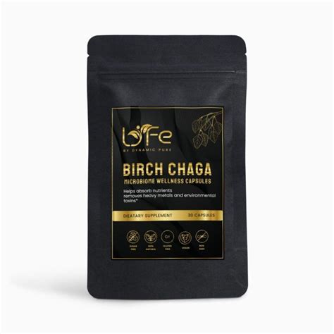 Buy Birch Chaga Microbiome Wellness Capsules | Lyfe Herbs