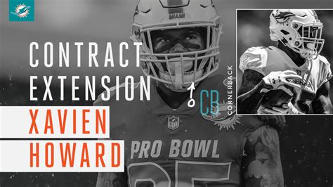 Dolphins Sign Xavien Howard To Contract Extension