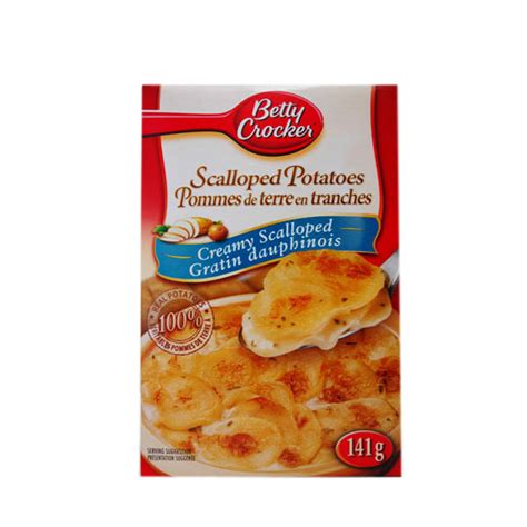 Betty Crocker Creamy Scalloped Potatoes - CharlottePantry.com