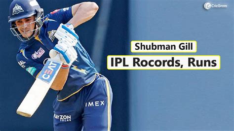 Shubman Gill IPL 2023, Stats, Total Runs, And IPL prices - CricGram