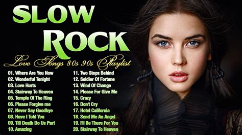 Greatest Nonstop Slow Rock Medley 💖 Slow Rock Love Songs Playlist - YouTube