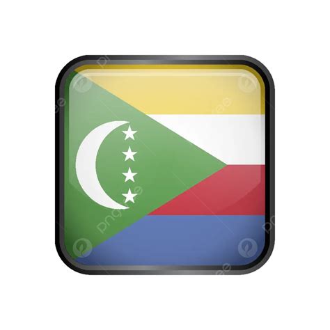 Comoros Flag Vector, Comoros, Flag, Comoros Flag PNG and Vector with Transparent Background for ...