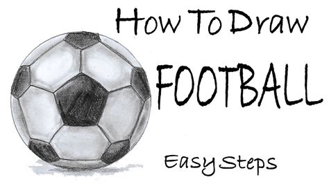 Soccer Ball Pencil Drawing Step By Step