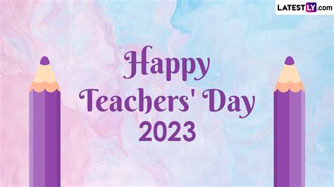 Teachers Day 2023 Images & HD Wallpapers for Free Download Online: Wish ...