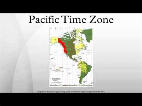 How Far Behind Is Pacific Time From Eastern Time : The time zone ...