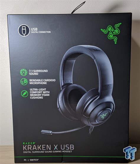 Headset razer kraken usb gaming headset ultralight 190755 - Gambarsaecnk