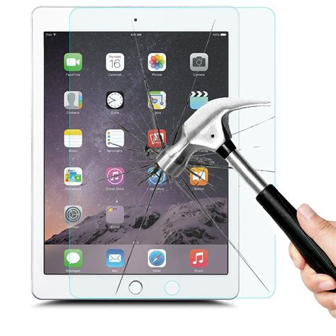 10.5" Full Screen Protector For New iPad Pro 10.5 2017 Tempered Glass Screen Protective Film ...