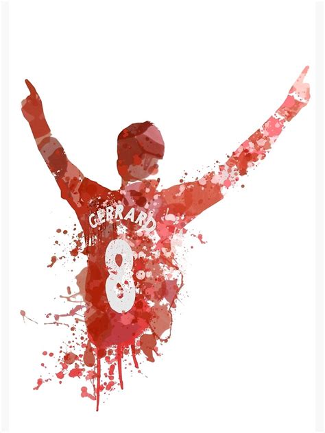 "Steven Gerrard Liverpool Legend Art" Poster for Sale by FootballArcade ...