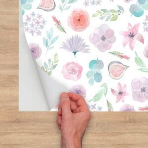 Floral Wallpaper Roll Botanical Wallpaper Wildflowers - Etsy