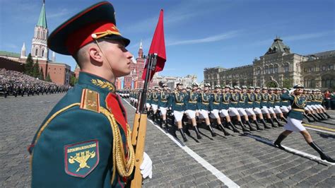 Russian Military Parade Red Square