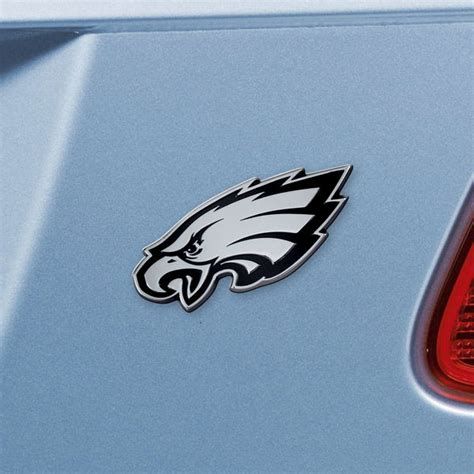 Philadelphia Eagles Premium Solid Metal Chrome Plated Car Auto Emblem