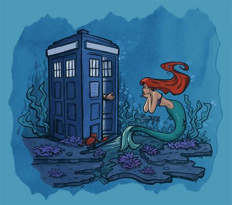 6 Awesome Disney / Doctor Who Mashups by Karen Hallion - PosterSpy