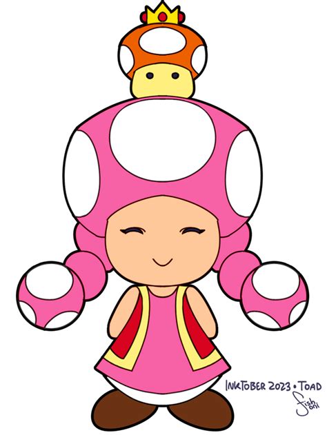 Toadette from Mario : r/ClipStudio