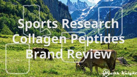 Sports Research Collagen Peptides Review – Here’s Why It’s…