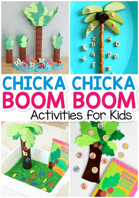 Chicka chicka boom boom activities for kids – Artofit