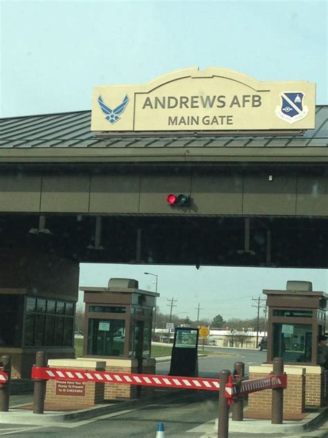 Andrews AFB Main Gate | Military life, Main gate, Air force