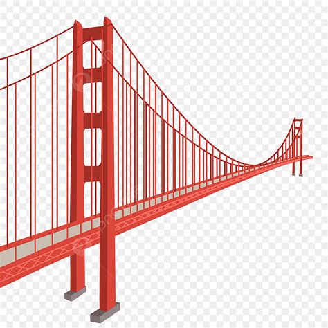 Golden Gate Bridge PNG Transparent Images Free Download | Vector Files ...