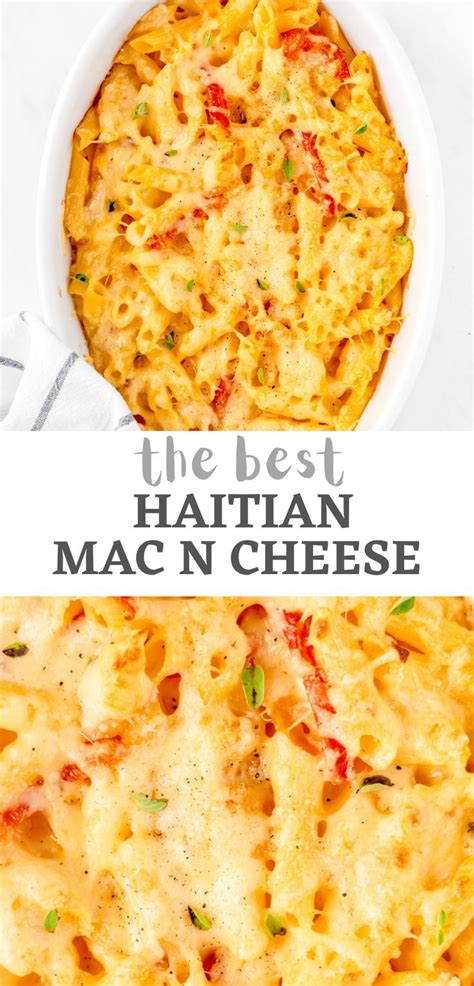 Haitian Mac And Cheese | Haitian food recipes, Hatian food, Cooking recipes